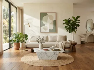 Styled room scene preview