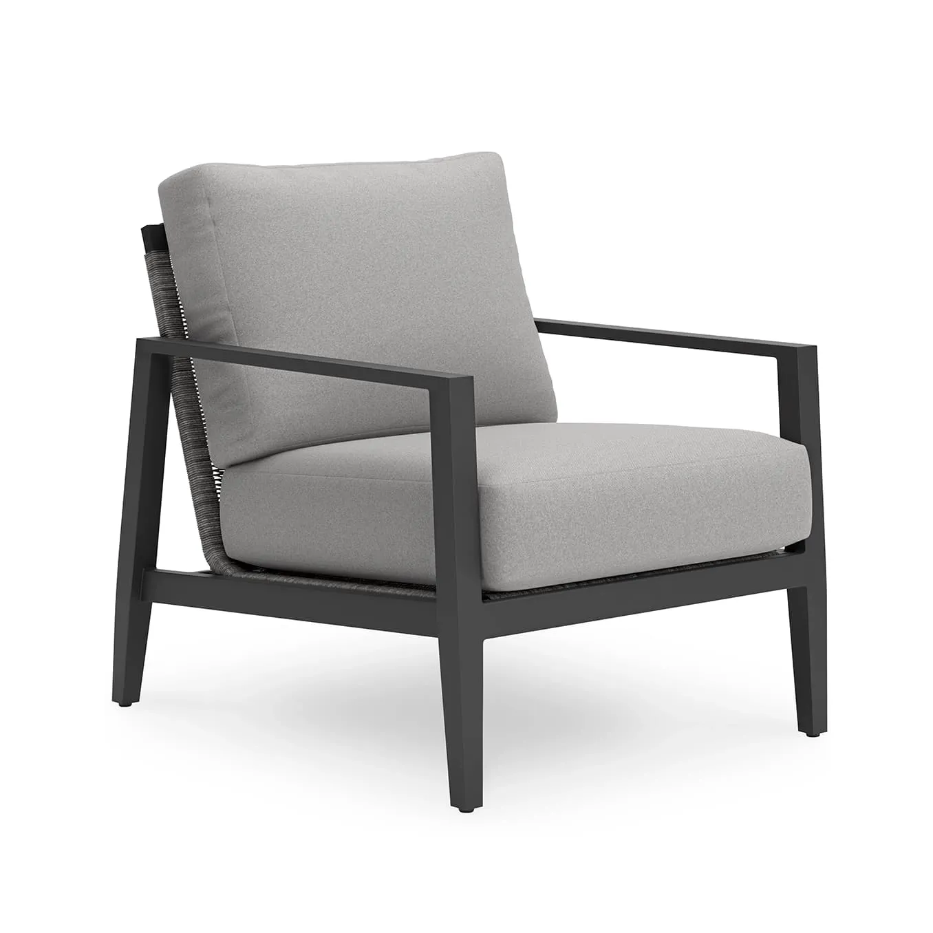 Sofa styled with decor