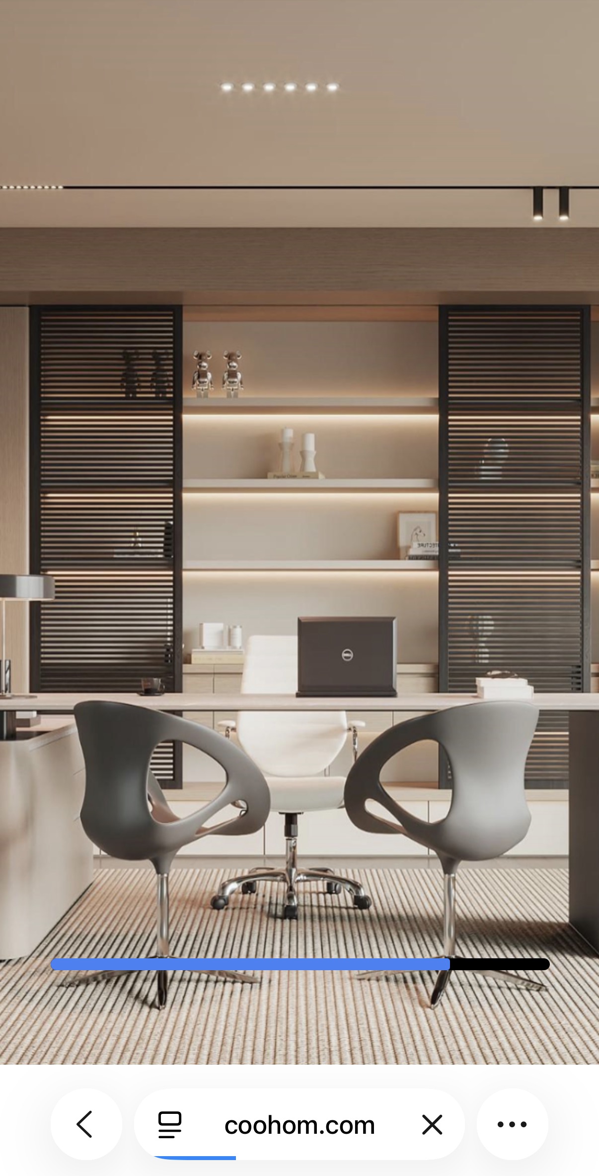 The provided image is a photograph of an interior office space and does not contain any software interface, help center screenshots, or instructional markings (red/yellow/blue arrows, boxes, or numbered sequences). Therefore, no functional objects or workflow steps can be identified.